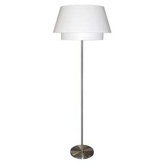 Velegnet gulvlampe fra Design by grönlund i hvid/krom.